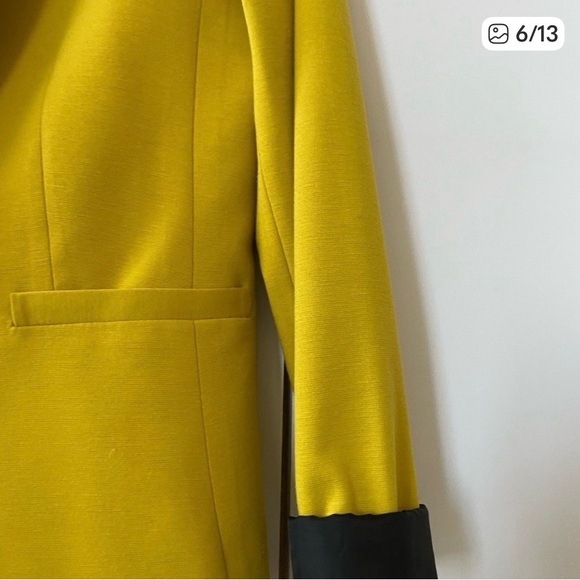 Yellow Women's Blazer 9&CO 💛 - Picture 4 of 9